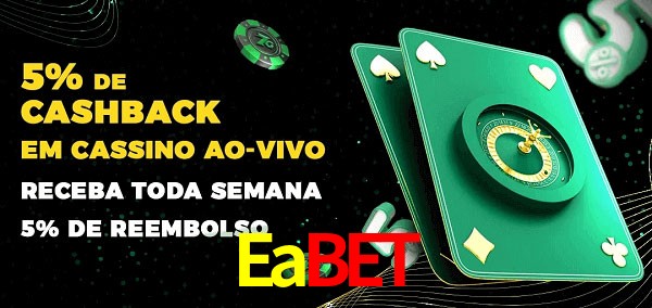 Promoções do cassino ao Vivo Eabet